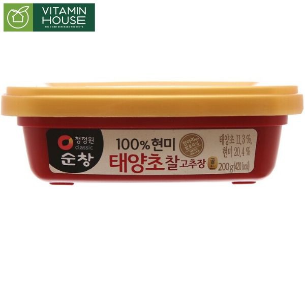 Tương ớt Hàn Quốc DAESANG hộp 200gr