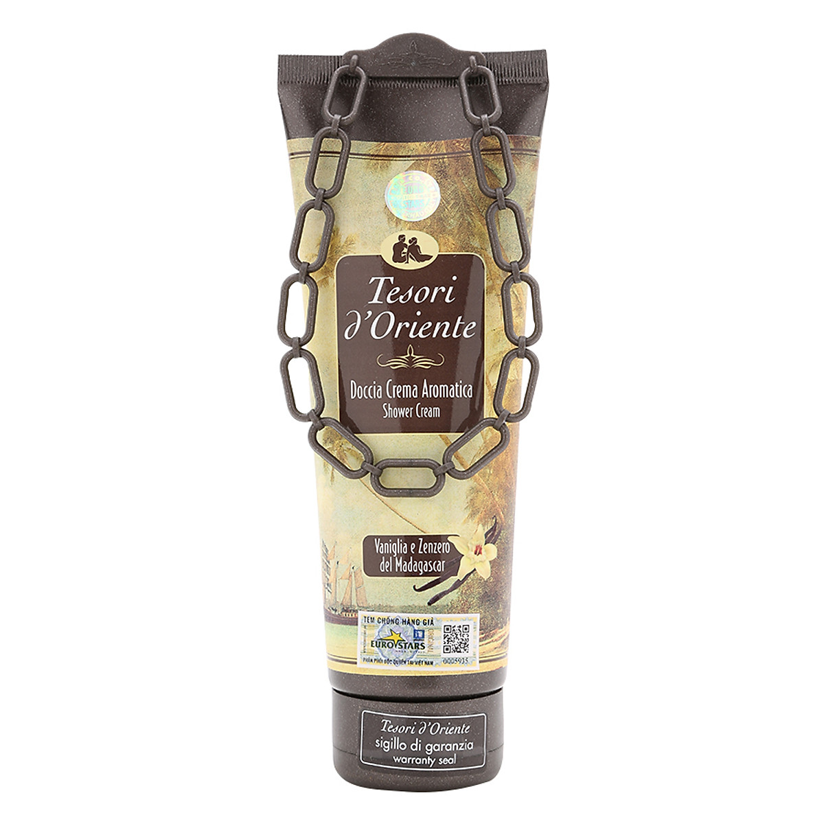 Sữa tắm nước hoa Tesori D Oriente Vanilla&Ginger Tinh Dầu Macca 250ml - Nhập khẩu từ ITALY