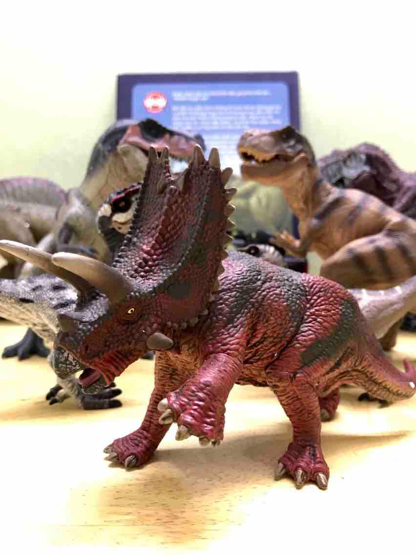 Mô Hình Khủng Long 3 Sừng Triceratops