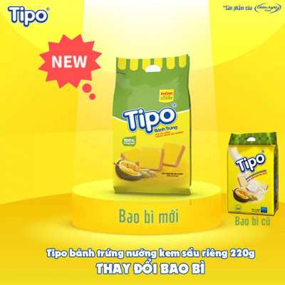 Bánh Tipo Trứng Sầu Riêng 220g
