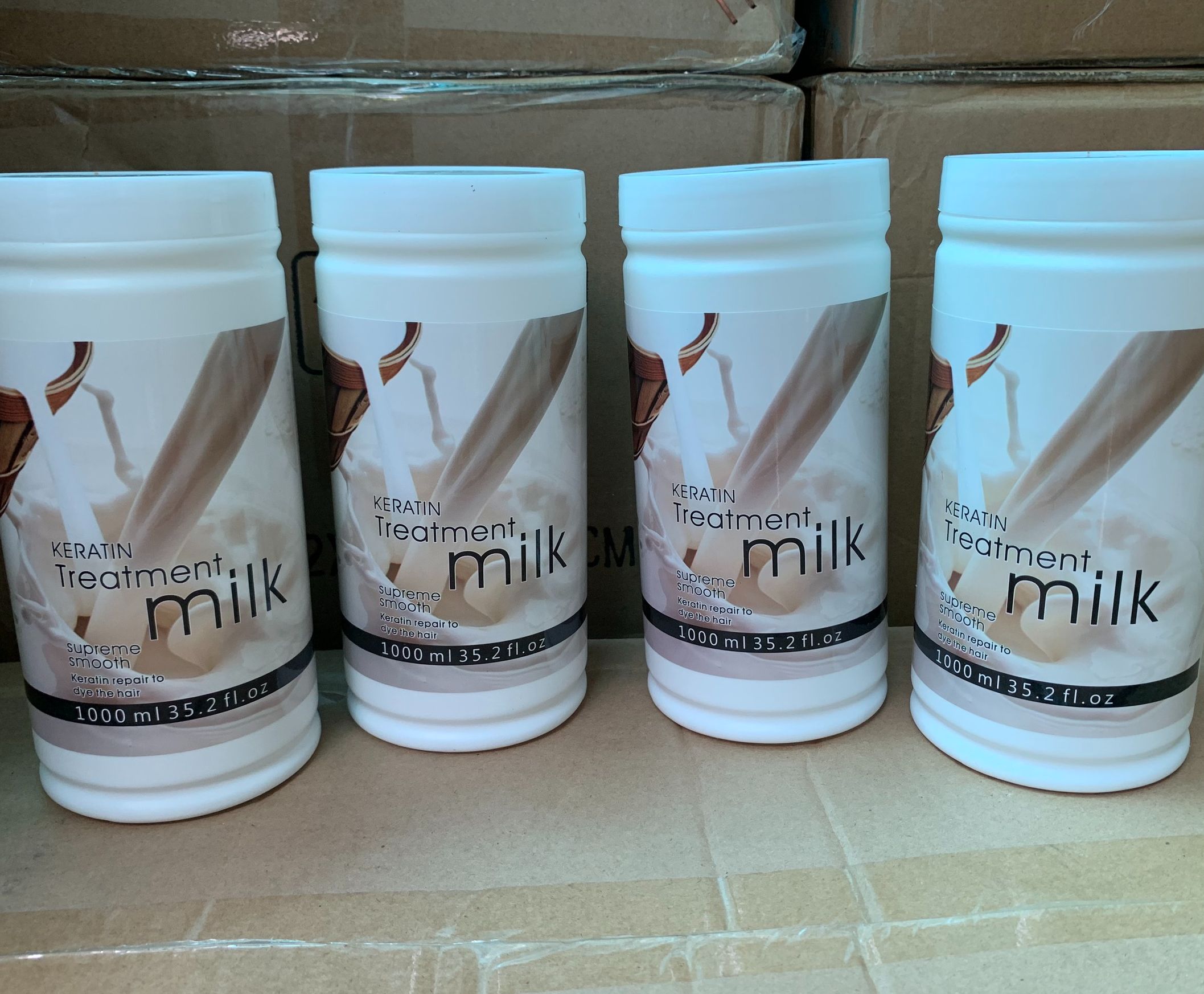 [HCM]Hấp Dầu Chăm Sóc Tóc Chiết Xuất Từ Keratin Và Sữa 1000ml