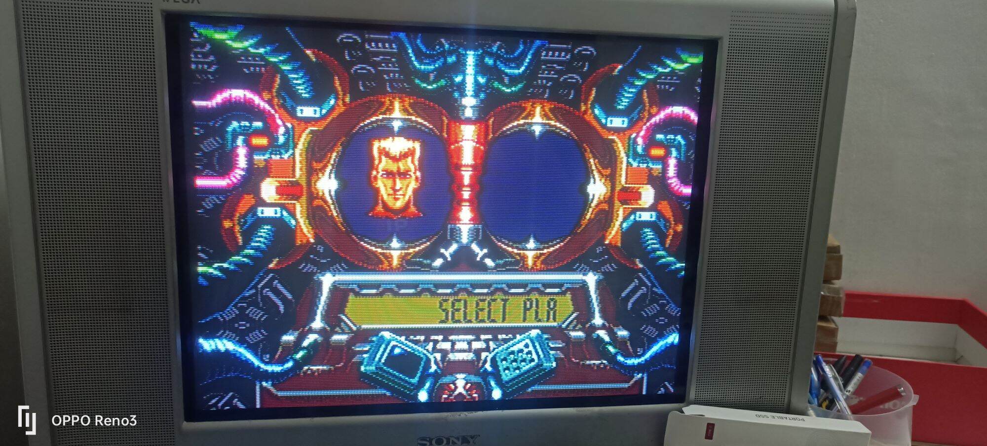đĩa game ps2 contra hard corps