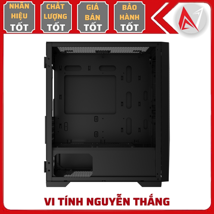 Xigmatek GEMINI II 3FB (en48380) premium gaming black case (m-ATX, with 3 fans xigmatek x22b)