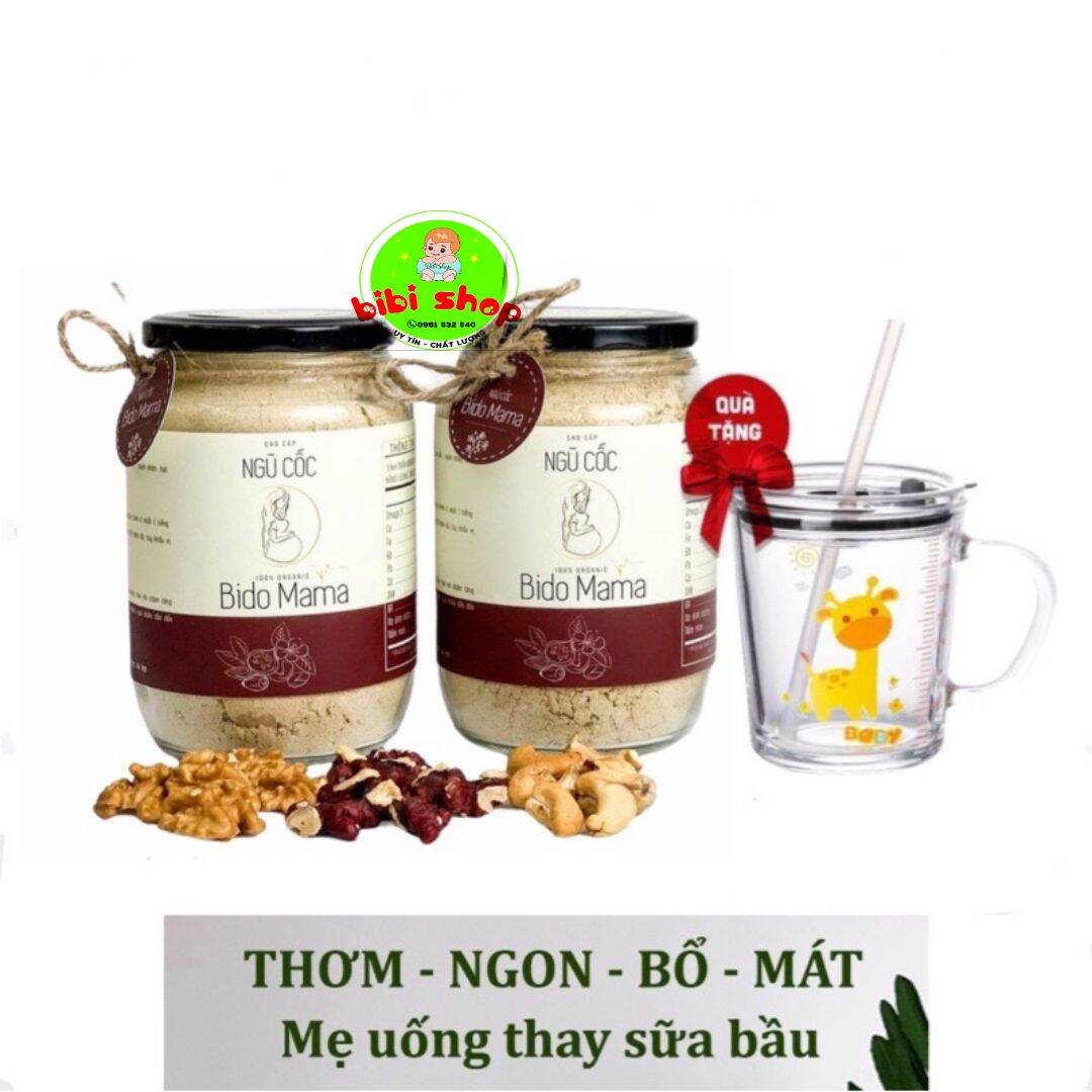 [HCM]Ngũ cốc bầu cao cấp dưỡng thai Bido [chính hãng]