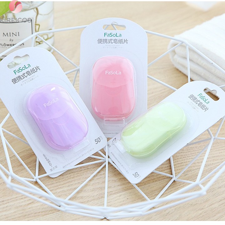 Xà phòng rửa tay dạng miếng fasola 50 miếng