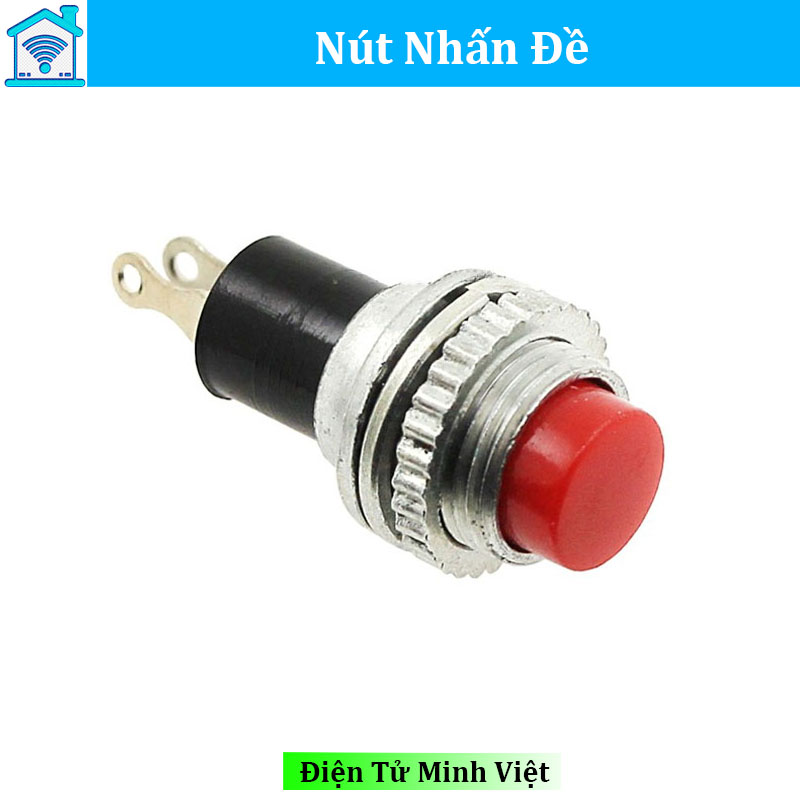 Combo 4 Nút Nhấn Đề 1 Vỏ Sắt Nhấn Nhả 1 Cái