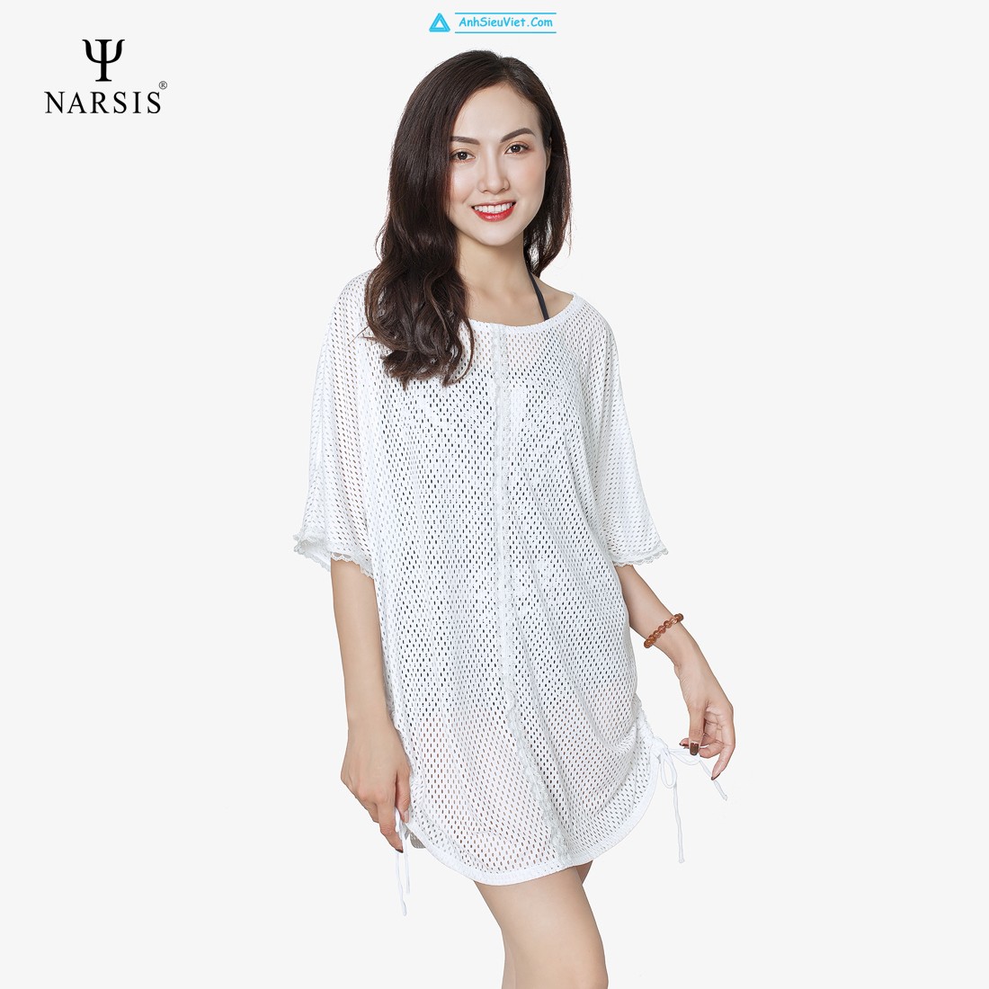 Áo choàng đi biển nữ Narsis A8014