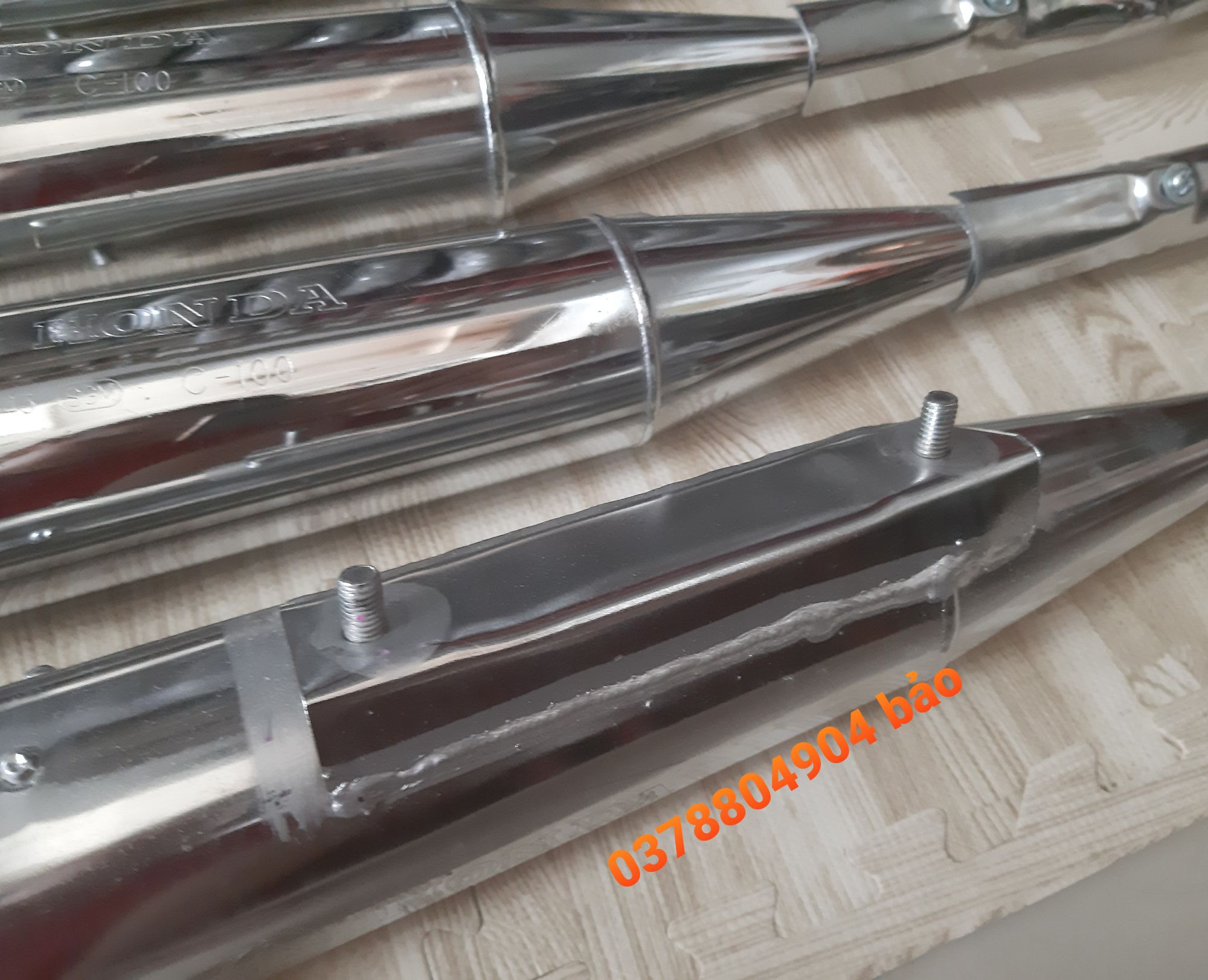 Pô WAVE RS năm 2005 đến 2014  êm và móc cam xăng
