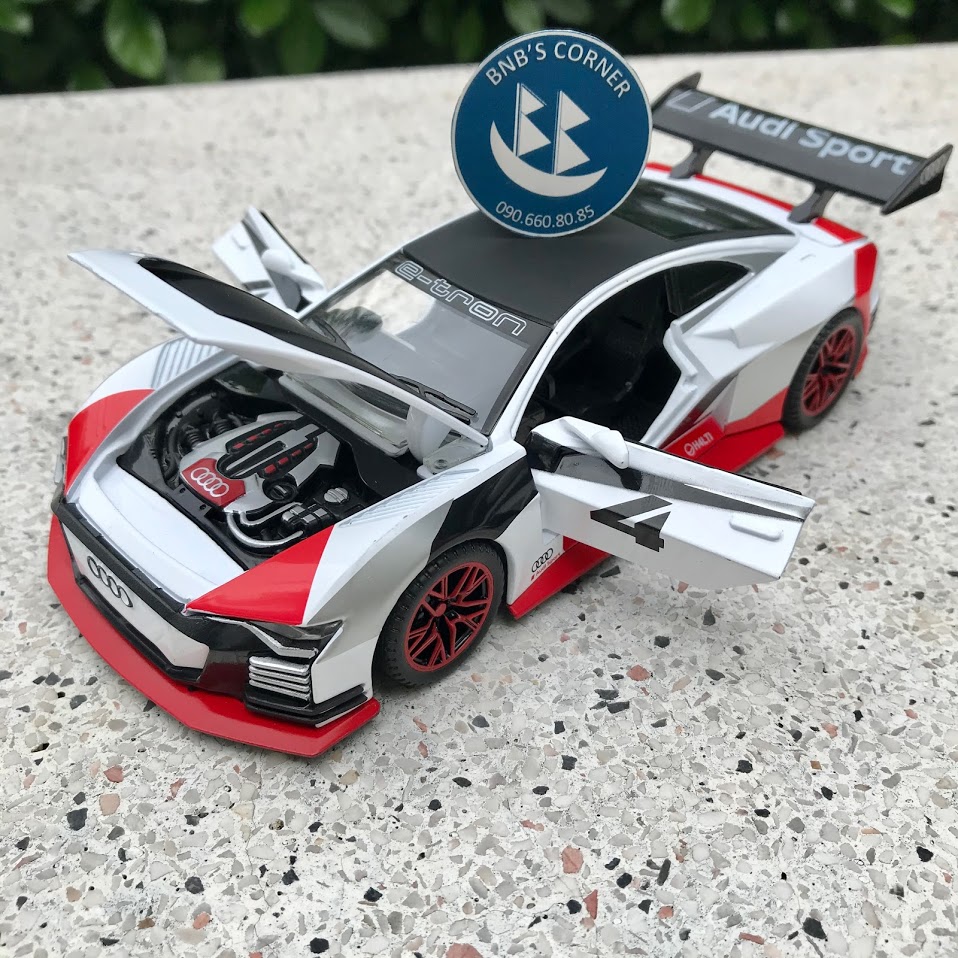 [BNB's Corner] Xe mô hình Audi e-tron Vision GT tỷ lệ 1:32 - No box