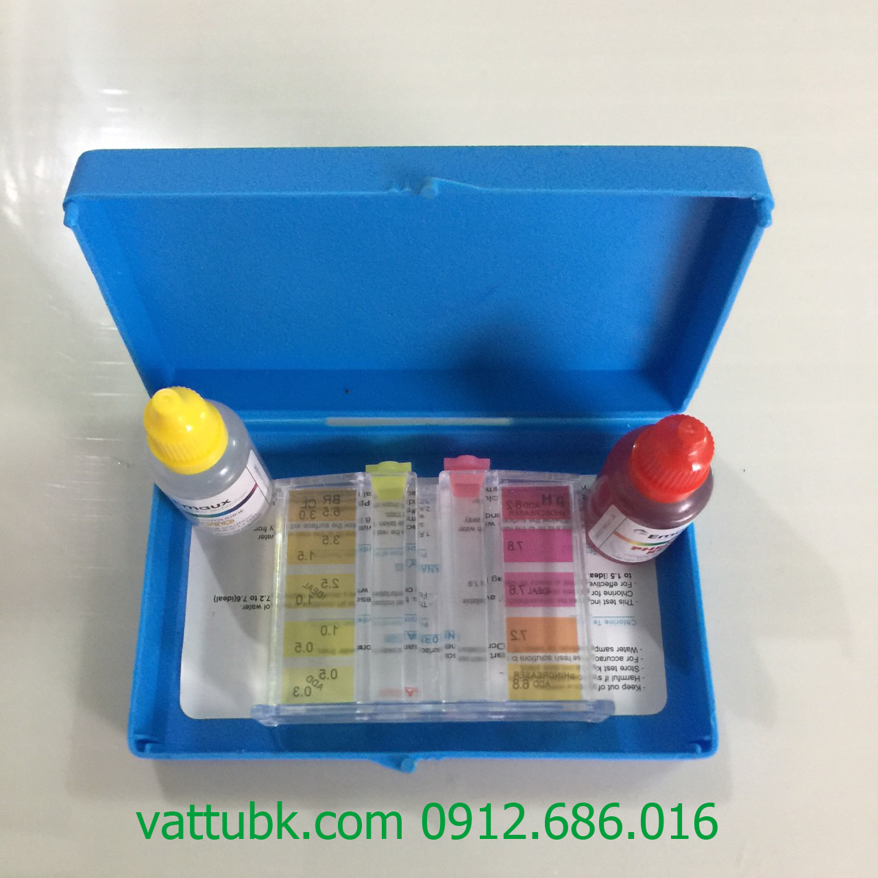 BỘ TEST THỬ NƯỚC BỂ BƠI EMAUX- HONGKONG