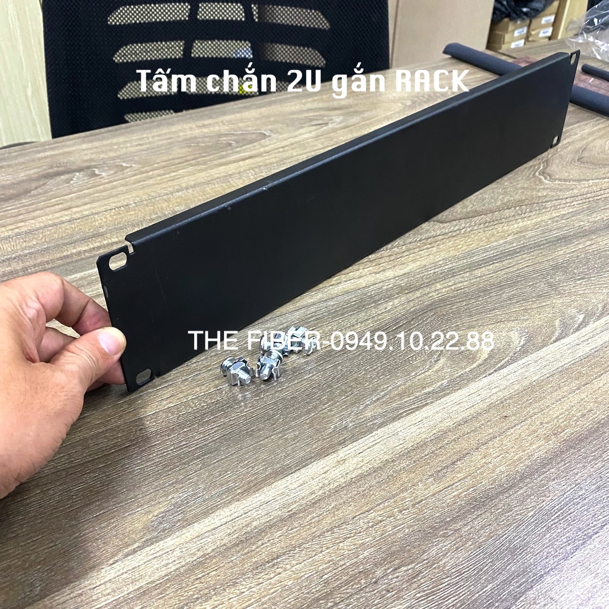 Tấm chắn 1U/2U gắn tủ Rack 19"