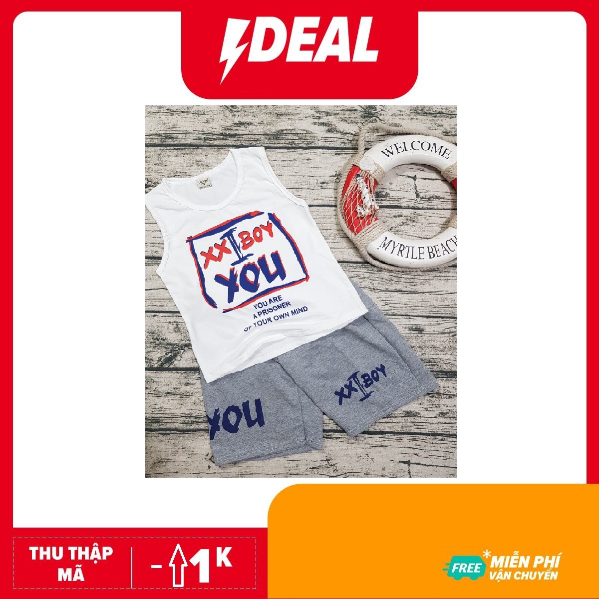 Đồ bộ bé trai size đại từ 21kg - 38kg