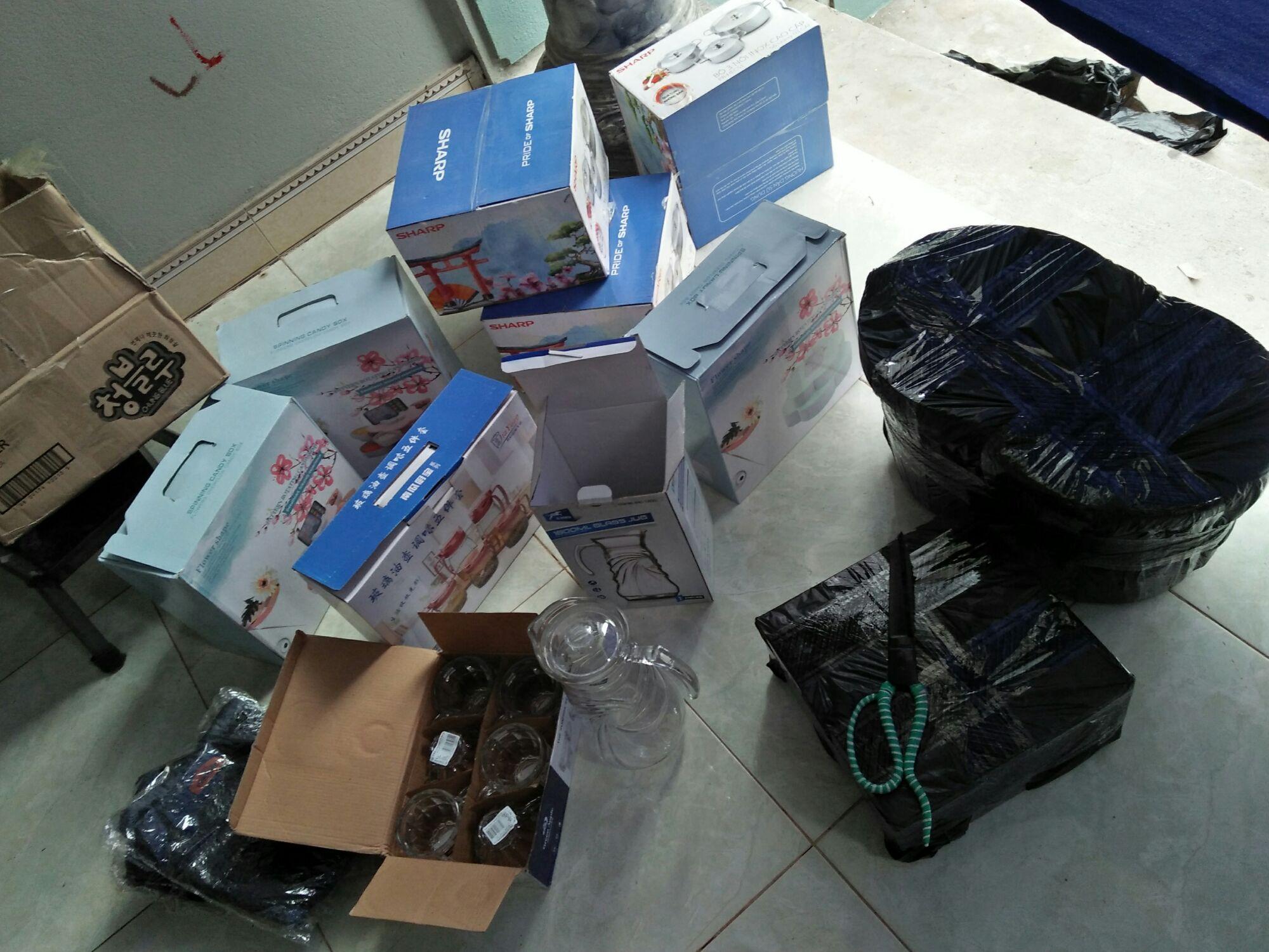 bộ cốc thuỷ tinh