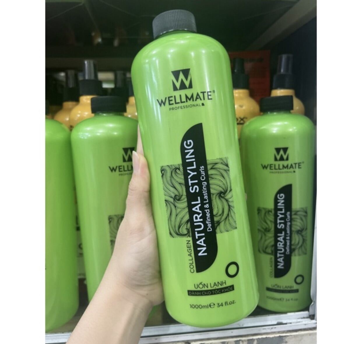 [Chỉ 7/3 Hoàn Tiền 15%]Uốn lạnh wellmate 1000ml x2, chuẩn công ty date mới