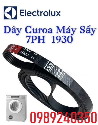 Dây curoa máy sấy electrolux 1930 - 7ph hàng xịn loại 1 dùng cho model edv 600, 705, 7051, 8052, 7552