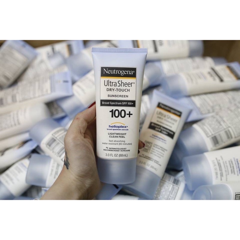 Kem chống nắng Neutrogena Ultra Sheer dry touch spf 70 + 100 +