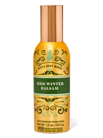 Xịt thơm phòng room spray bath & body works - iced winter balsam