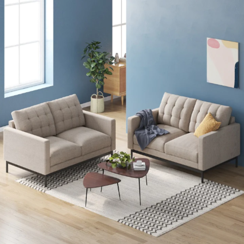 Ghế Sofa Zinus Thompson (2 Chỗ Ngồi) - Zinus Sofa 2 Seater Sofa Beige