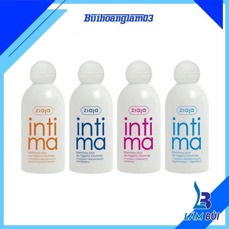 [200-500ml] Dung dịch vệ sinh ziaja intima