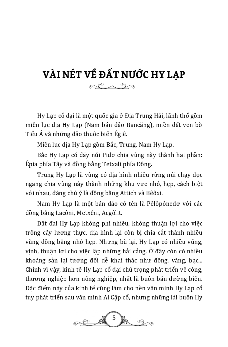 Tủ Sách Văn Hóa Phổ Thông - Tìm Hiểu Văn Hóa Hy Lạp