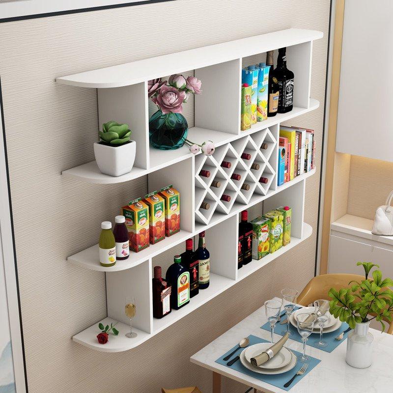 Kệ rượu treo tường 4 tầng rộng 1,6m