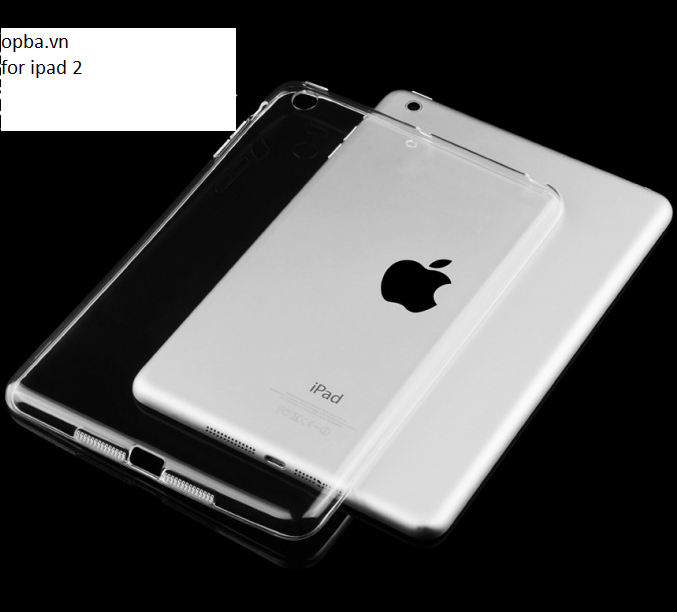 Ốp lưng dẻo trong suốt ipad mini 1/2/3