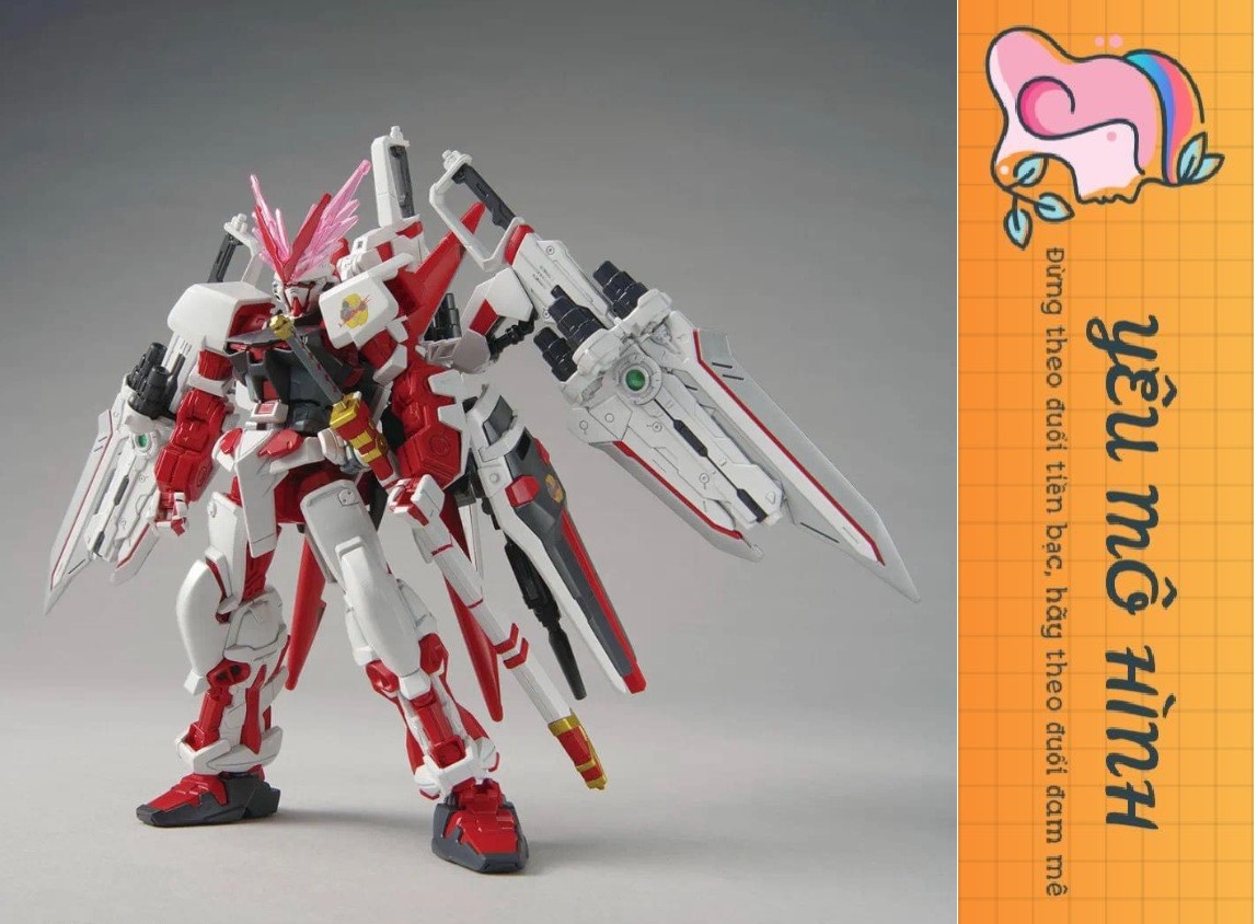 Gundam HG Astray Red Dragon 58a Tặng kèm Base trưng bày