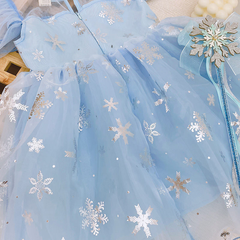 Princess Elsa Dress for Children, Lovely and Fluttering, Lovely Elsa Costume
