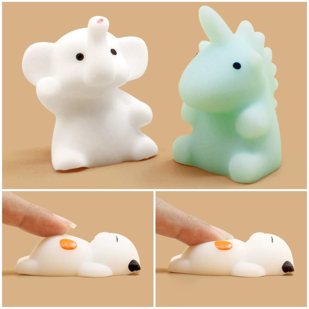 Combo 5/10 con Thú mochi xả stress - Đồ chơi thú mochi squishy