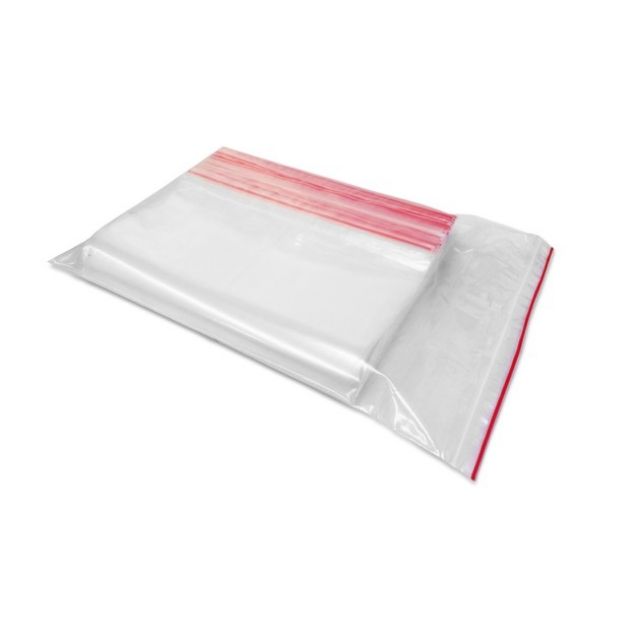500G Túi Zip, Túi Zipper Chỉ Đỏ Đủ Kích Cỡ