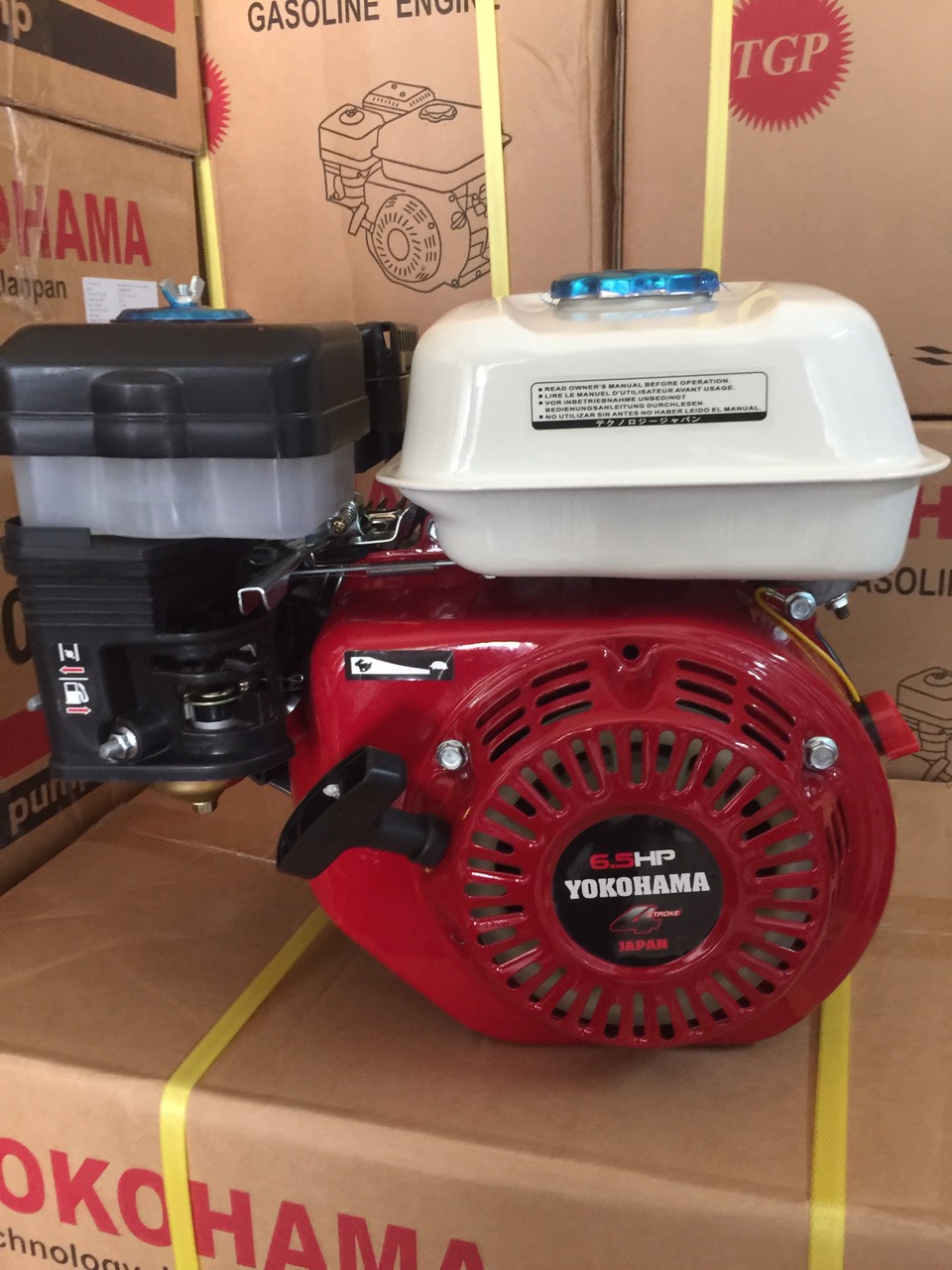 [HCM]Động cơ xăng 6.5hp yokohama