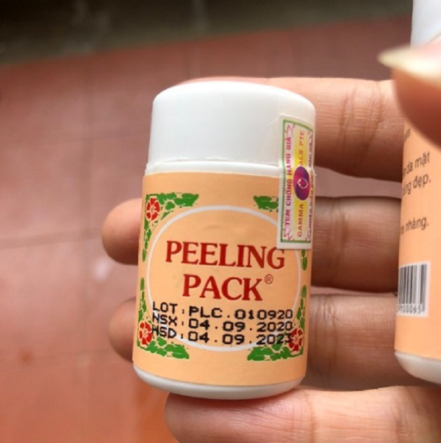 Kem lột mụn cám, mụn đầu đen PEELING PACK