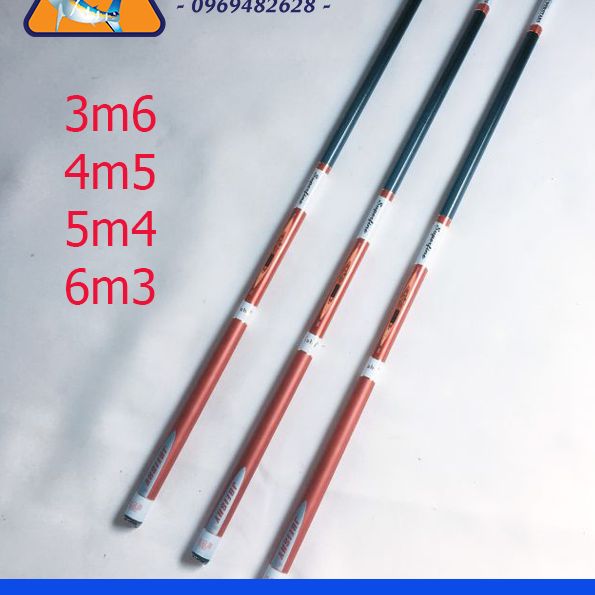 Cần câu tay fishing superstars 5h, can cau ca shimano gia re, can cau don chinh hang, đủ size; 3m6, 4m5, 5m4, 6m3