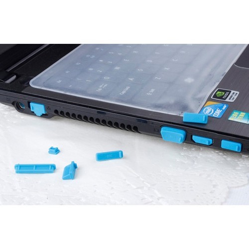 Bộ 13 Nút Chống Bụi Laptop  (Màu Sắc Ngẫu Nhiên)
