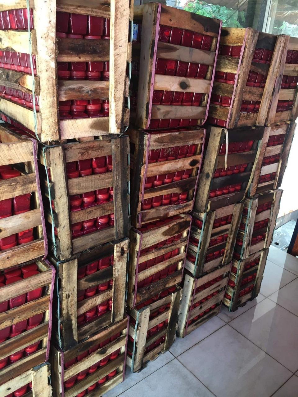 Chao đỏ Văn Minh lốc 8 hũ ( 650 g)
