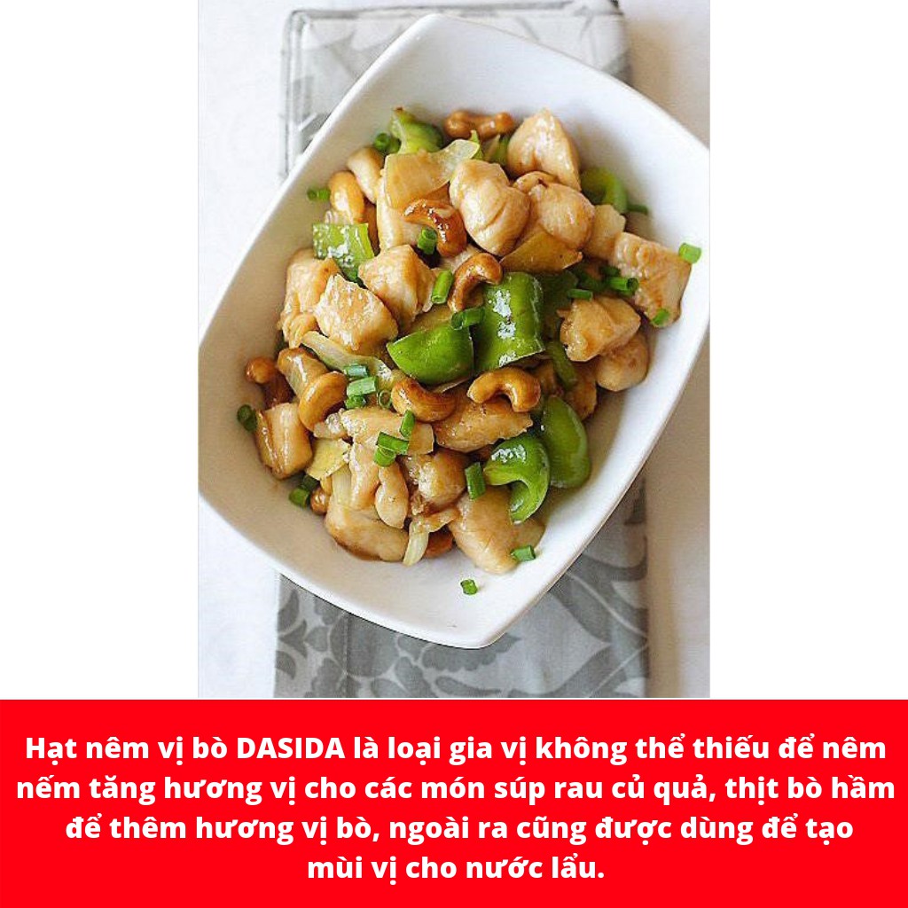 HẠT NÊM VỊ BÒ DASIDA HÀN QUỐC 100G