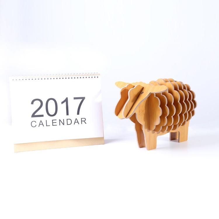 Bộ đế Lót ly bằng gỗ hình con Cừu