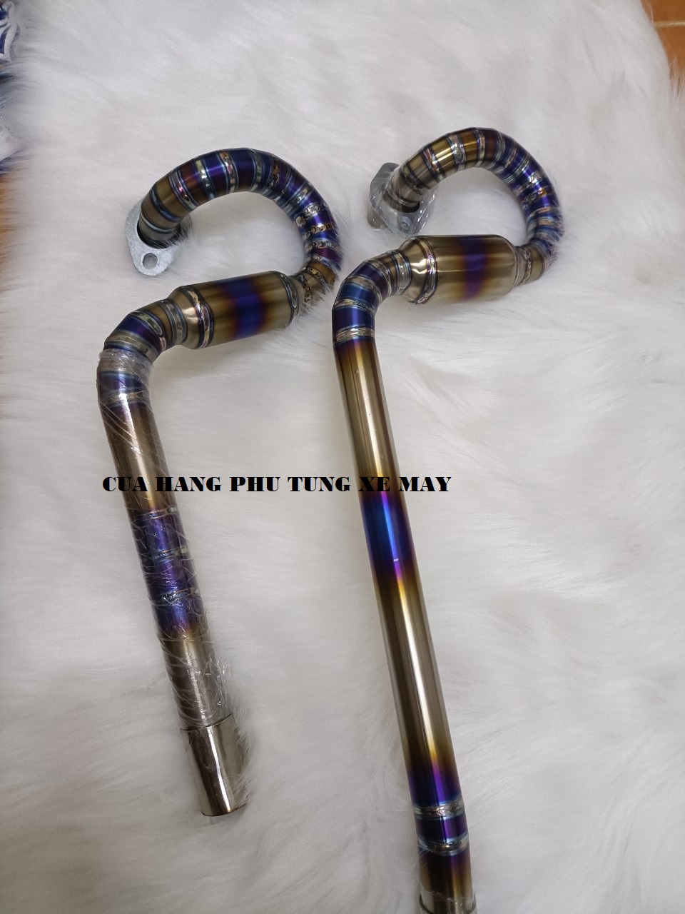 Cổ pô Future Led, Wave, Dream bầu xoắn titan
