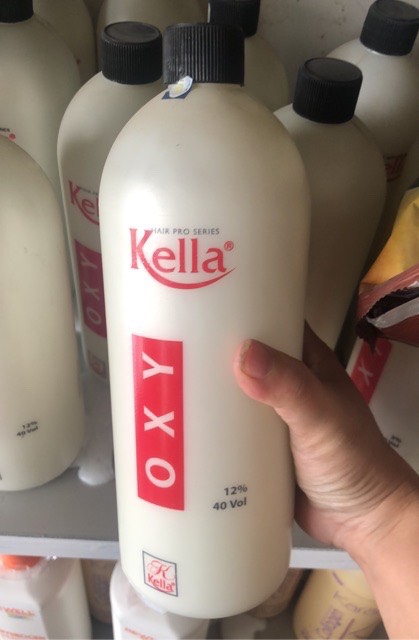 Oxy trợ nhuộm Kella 1000ml 6%