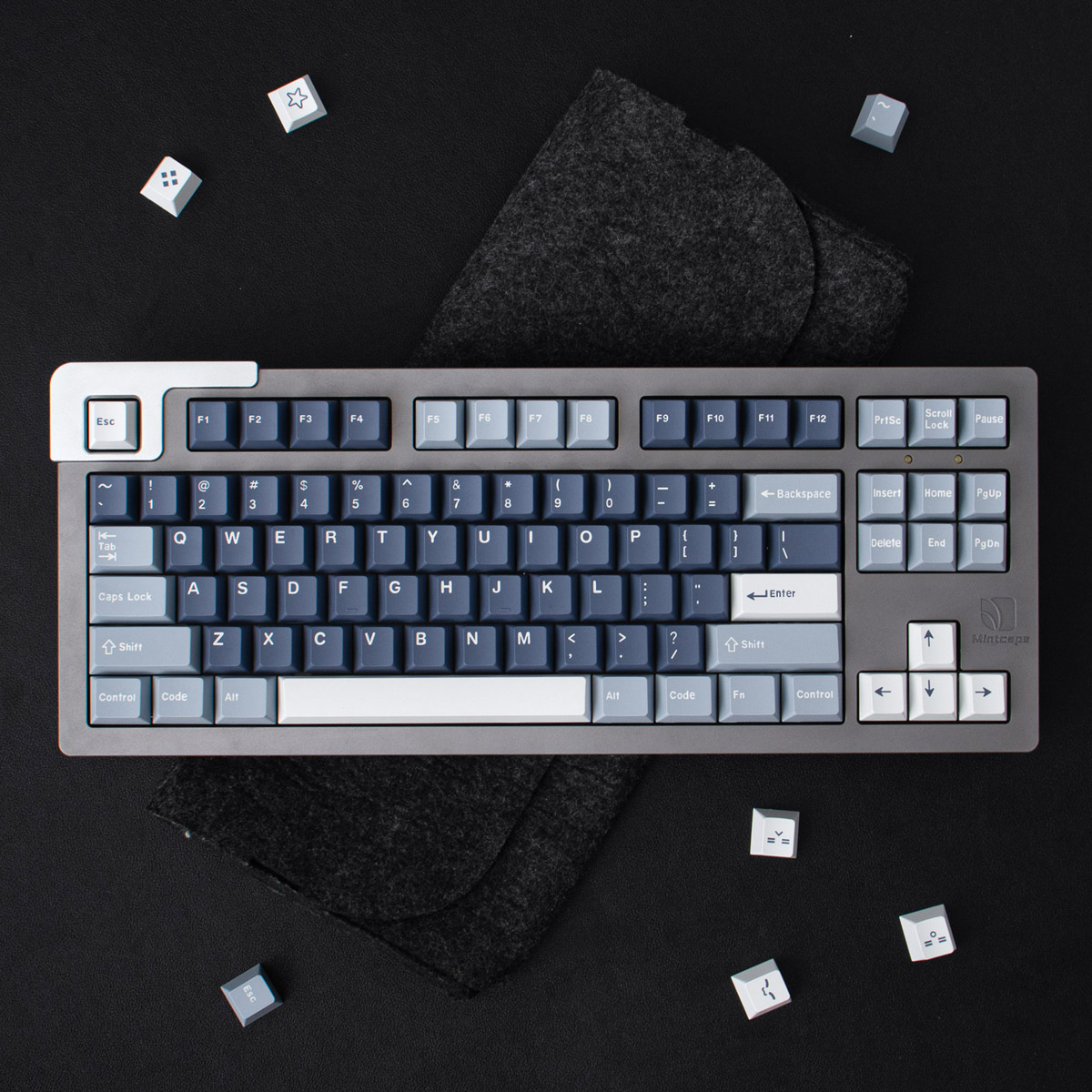 Bộ nút bàn phím cơ Keycap Cherry Fish - ABS Doubleshot - 173 phím