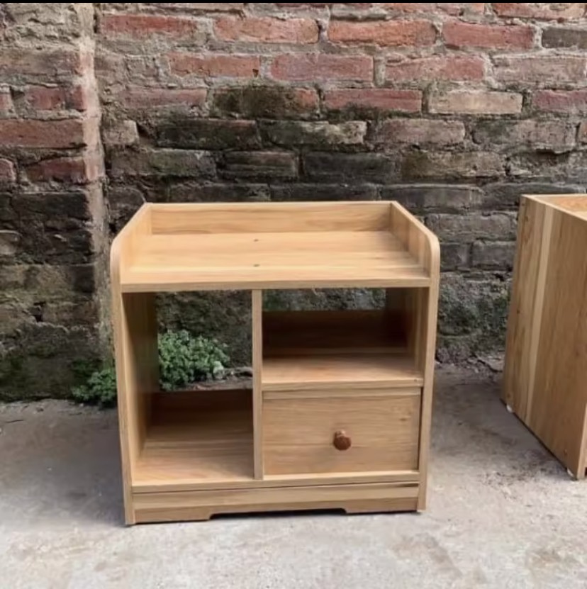 Tủ GỖ 2 ngăn để đầu giường VÁN MDF