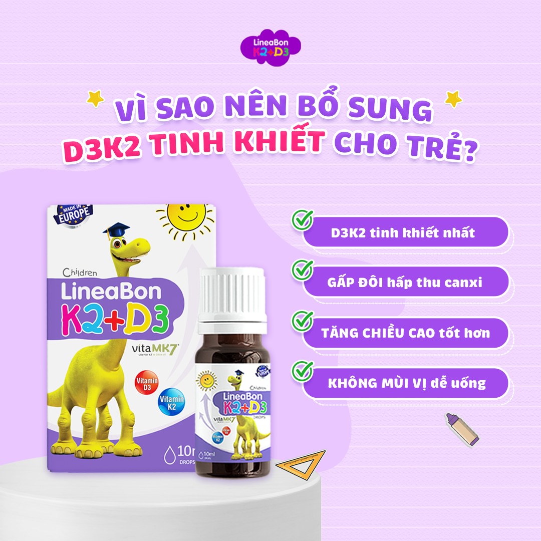 LINEABON D3K2 tinh khiết