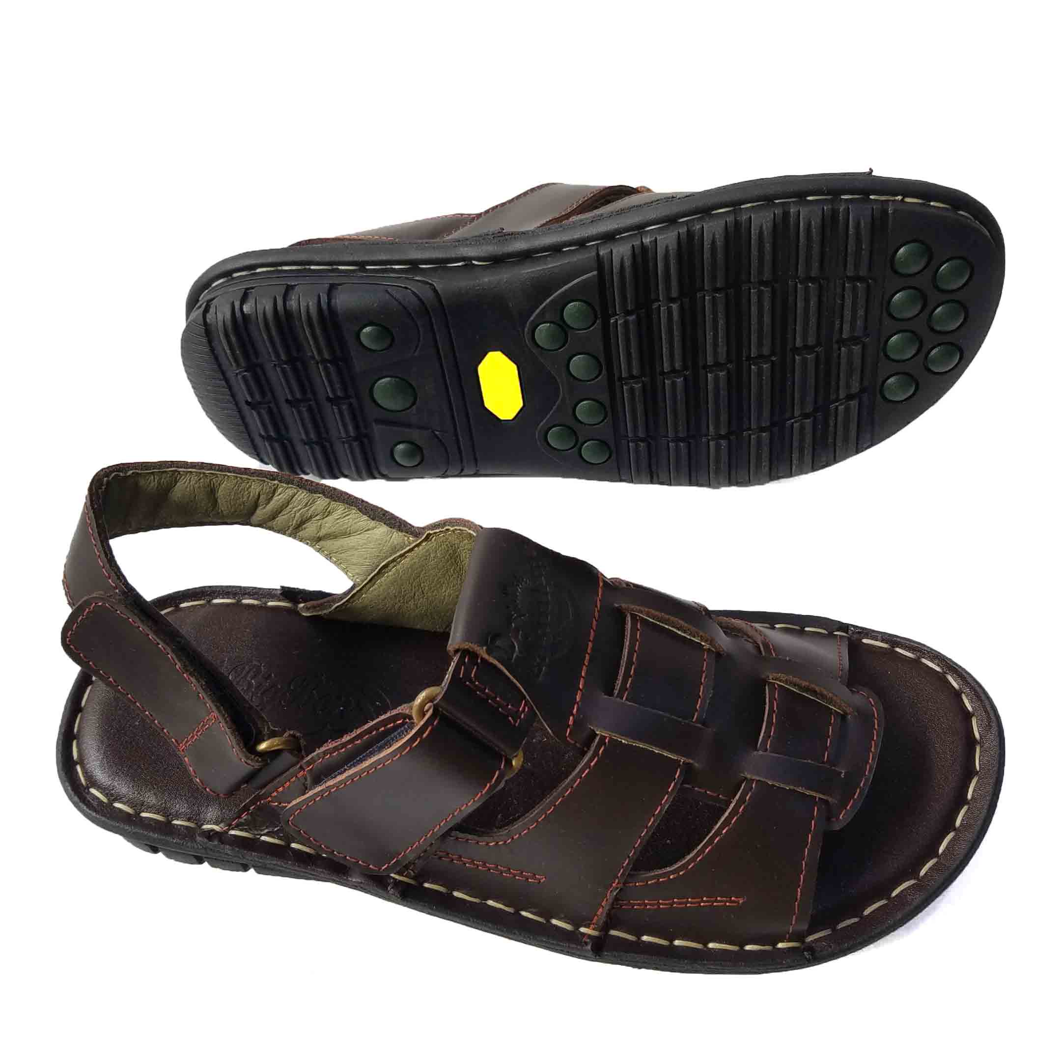 [HCM]Giày Sandal Nam BIGBEN Da Bò Thật Cao Cấp