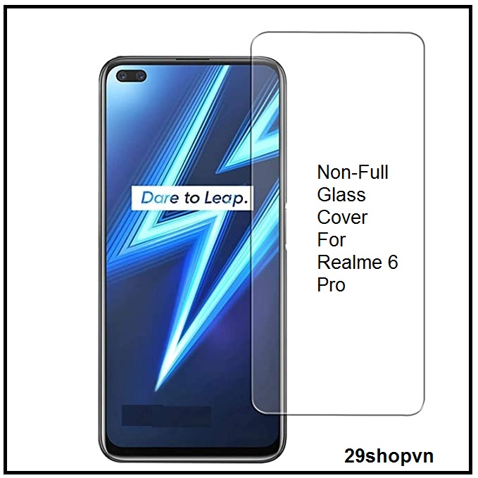 Kính cường lực Realme 6 Pro (Trong suốt)