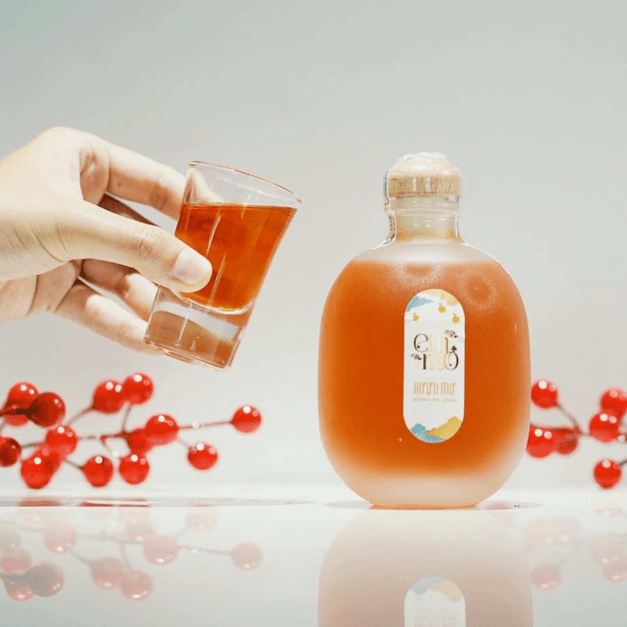 Nước Lên Men Mơ Thơm Nồng - Chai 250ml - EMMO - BST TẾT 2025