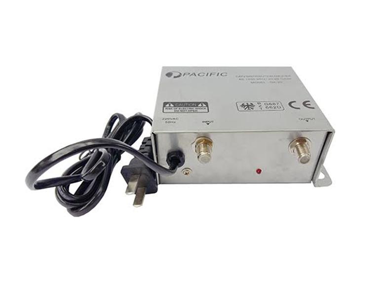 Bộ khuếch đại truyền hình cáp PACIFIC DA-20 (Bạc)