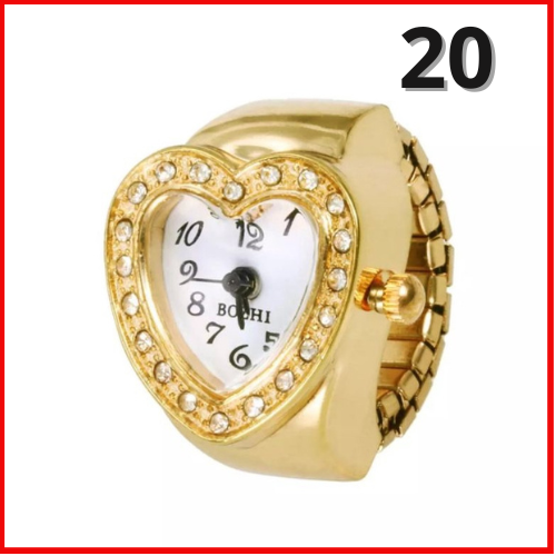 Nhẫn đồng hồ nam nữ đeo ngón tay-thời trang độc đáo