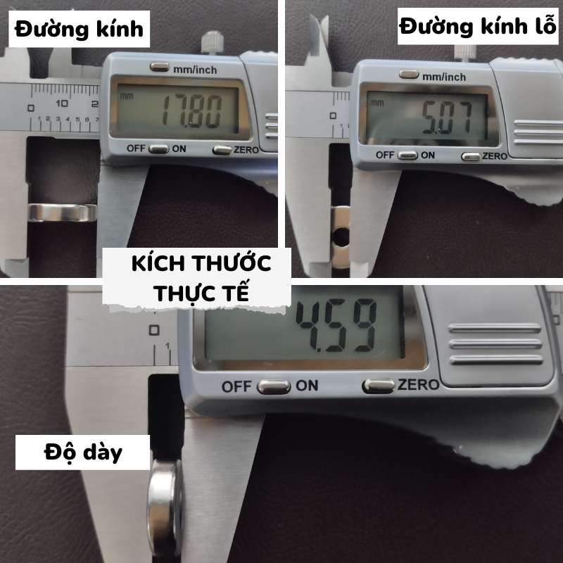 Nam châm đất hiếm có lỗ nhiều kích thước lực từ mạnh