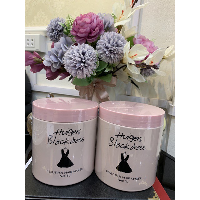 Hấp Siêu Mềm Mượt Huiger Black Dress 1000ml