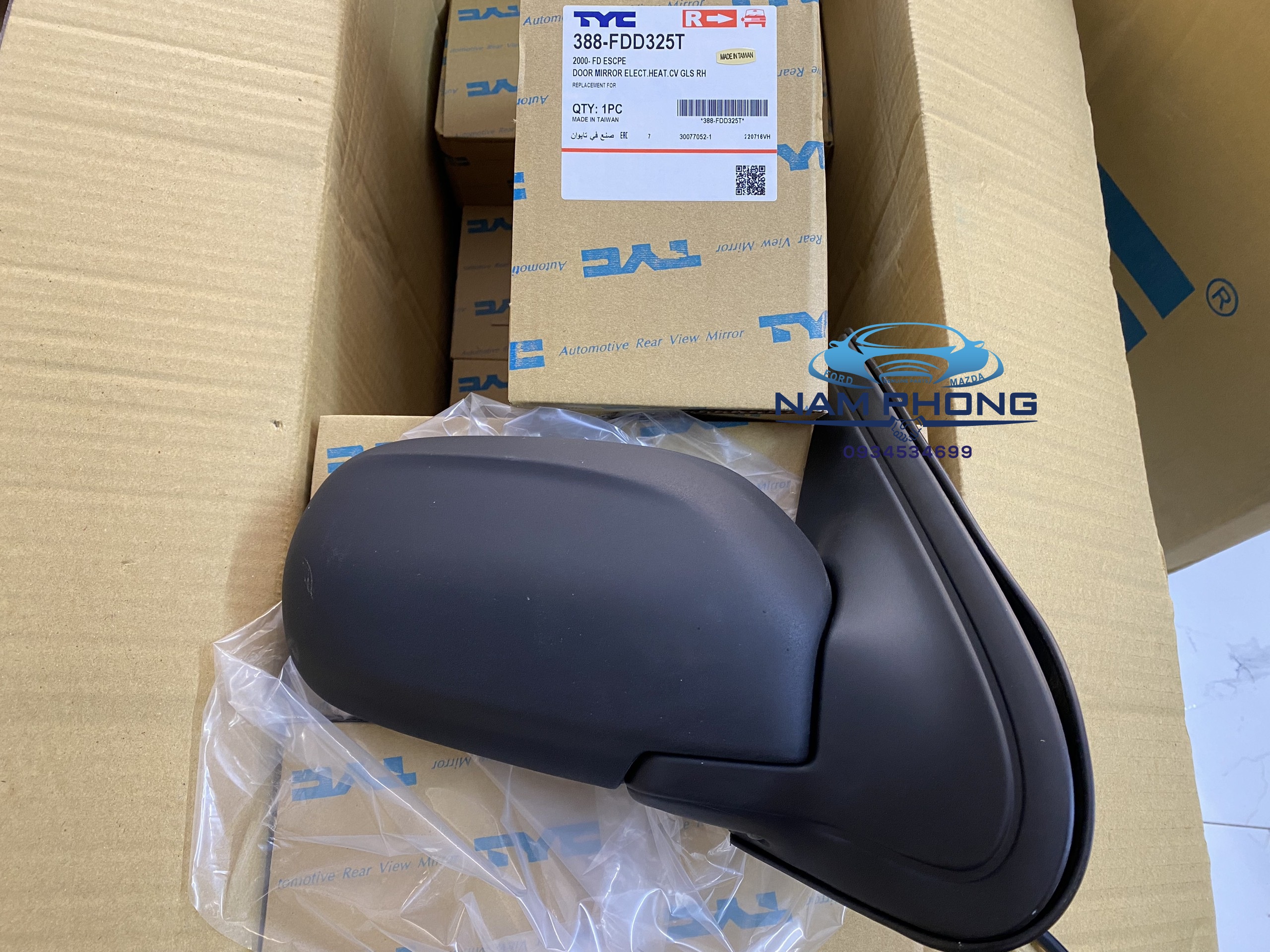 Gương escape kính chiếu hậu escape 2001-2006 rh phải - 388fdd325t